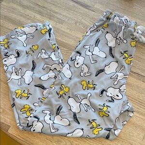 Snoopy and Woodstock lounge pants - Gray